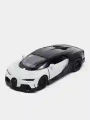 Белый машинка металлическая инерционная 1:36 Bugatti Chiron Supersport 12.5 см KT5423/Kinsmart/