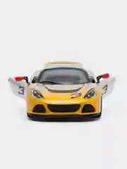 Желтый машинка металлическая инерционная/2012 Lotus Exige S KT5361DG 1:32 /Kinsmart/