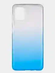Чехол силиконовый для Samsung Galaxy A31, накладка, бампер, голубой градиент RedLine