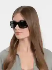 Черный солнцезащитные очки с бриллиантом