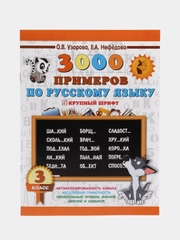 3000 примеров по русскому языку. 3 класс
