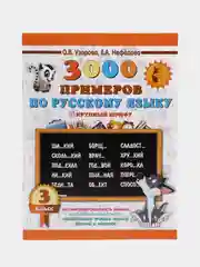 3000 примеров по русскому языку. 3 класс