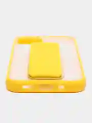 Желтый friendly CASE чехол подставка (магнитный) для iPhone 7/8/SE/XR/11/11pro/12/13/13PRO/12MINI