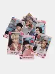 Оливковый карточки K-POP StrayKids (Стрей Кидс), Le Sserafim (Ле Серафим)