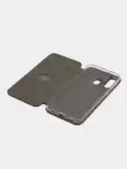 Бордовый чехол-книжка для Samsung Galaxy A 40 (Самсунг А 40), экокожа