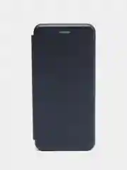 Темно-синий чехол-книжка для Samsung Galaxy A11, экокожа (Самсунг А11)