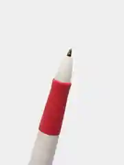 Белый ручка шариковая автоматическая, чернила синие, набор 5 штук