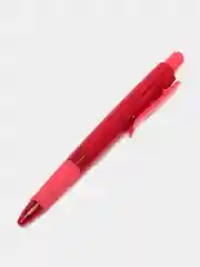 Красный ручка шариковая автоматическая, чернила синие, набор 5 штук