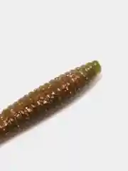 Лесной зеленый силиконовая приманка, червь искусственный Keitech S-SHAD Tail