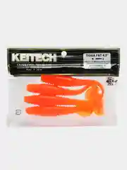 Оранжевый силиконовая приманка Keitech Tioga Fat