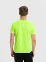 Лайм спортивная мужская футболка