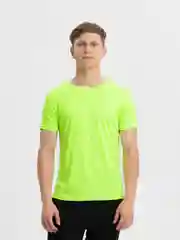 Лайм спортивная мужская футболка