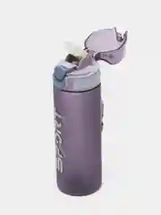 Фиолетовый бутылка для воды, спортивная, с трубочкой-поильником