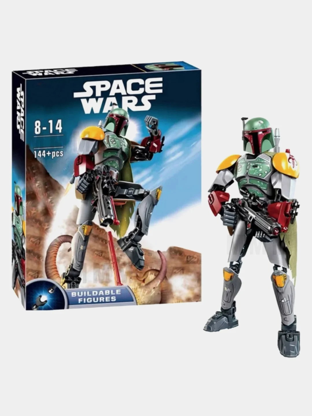 Конструктор Spase Wars фигурка Боба Фетт (Star Звездные войны Wars)