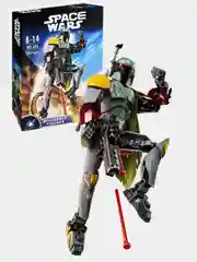 Конструктор Spase Wars фигурка Боба Фетт (Star Звездные войны Wars)