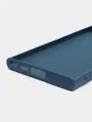 Синий меланж чехол для Samsung Galaxy S23 Ultra (Самсунг Галакси С23 Ультра), силиконовый