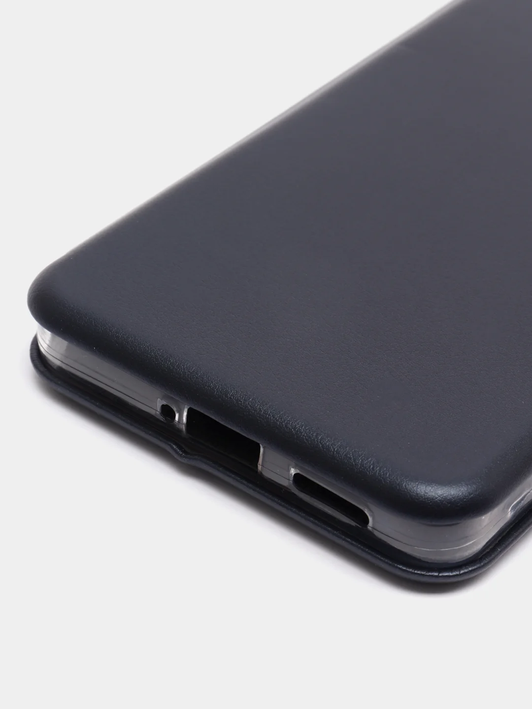 Темно-синий чехол-книжка для Poco X5 Pro 5G / Redmi Note 12 Pro 5G / Note 12 Pro+ 5G / Нот 12 Про 5Г