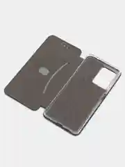 Темно-синий чехол-книжка для Poco X5 Pro 5G / Redmi Note 12 Pro 5G / Note 12 Pro+ 5G / Нот 12 Про 5Г