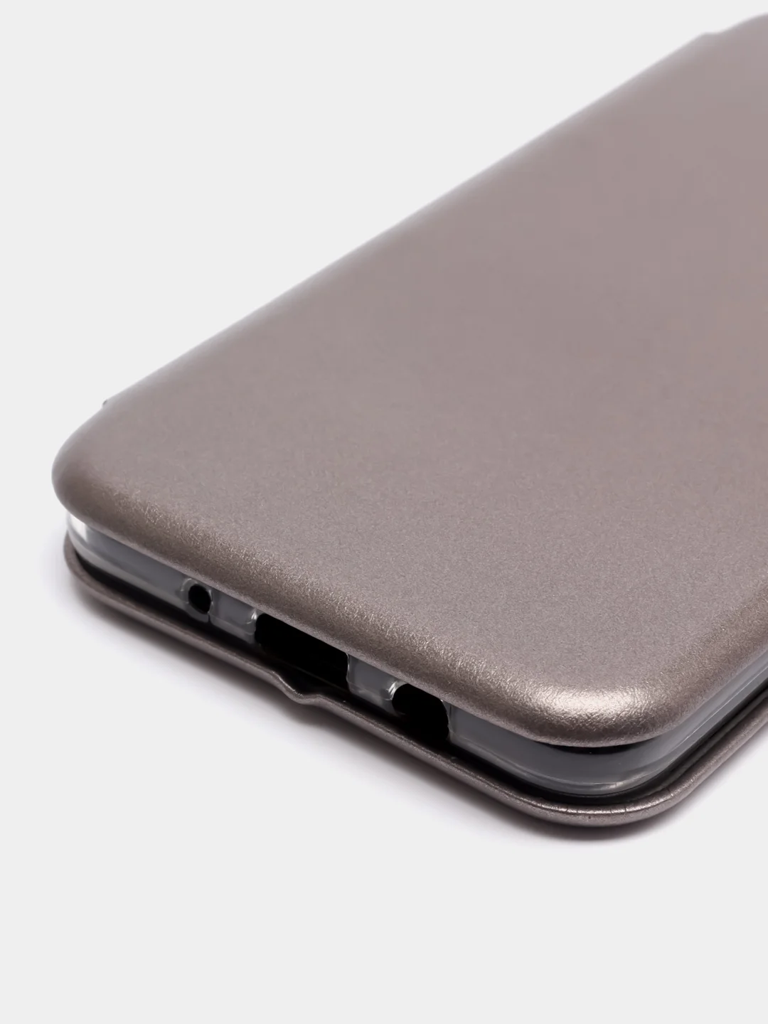 Серебряный чехол книжка Samsung Galaxy J5 Prime (SM-G570F), Самсунг Галакси Джи 5 Прайм (СМ-Г570Ф)