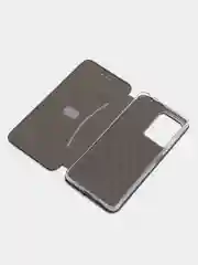 Черный чехол-книжка для Poco X5 Pro 5G / Redmi Note 12 Pro 5G / Note 12 Pro+ 5G / Нот 12 Про 5Г