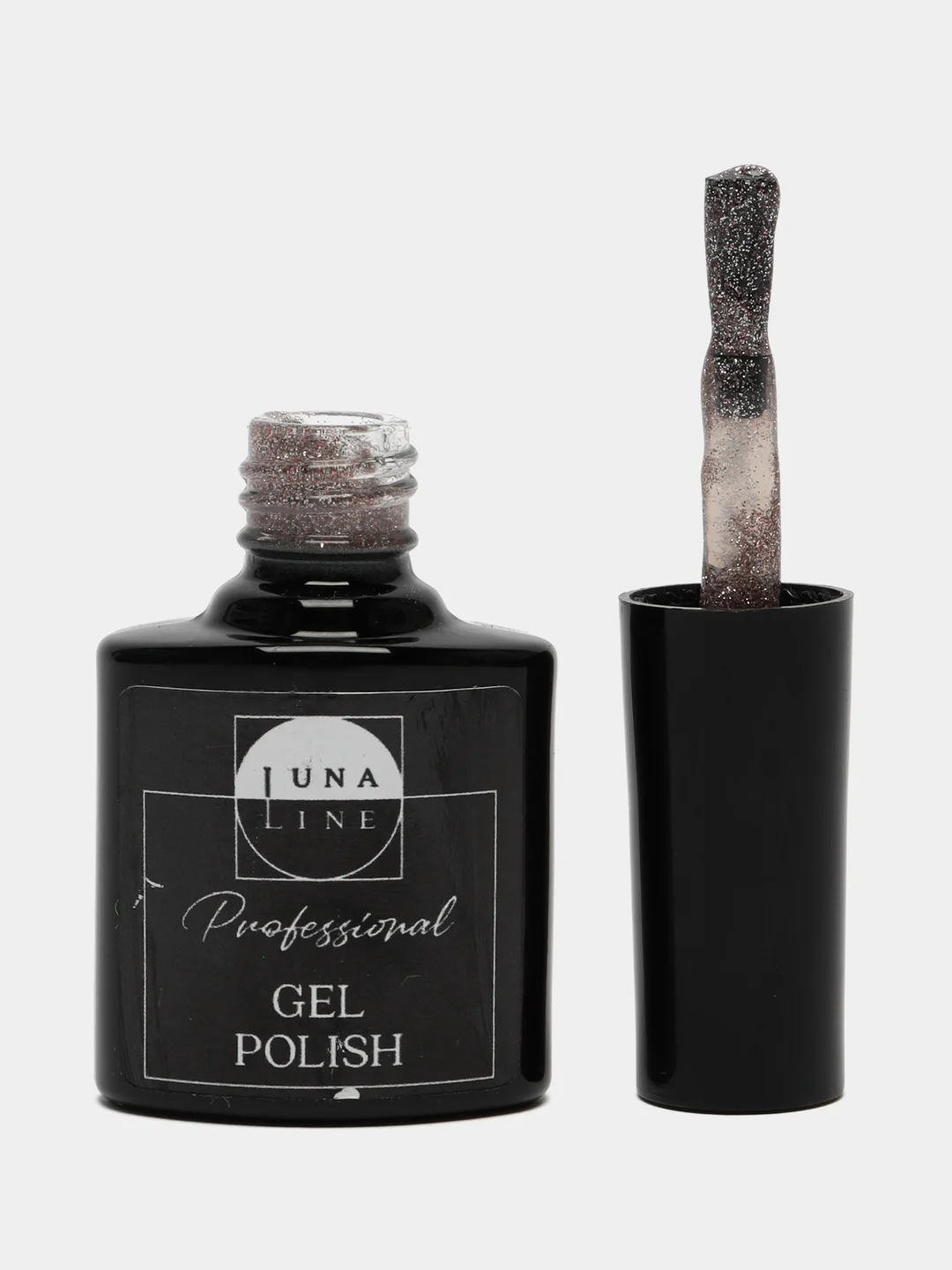 Светло-бежевый светоотражающий гель-лак Luna Line Professional Flash, 10 мл