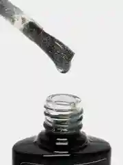 Серый металлик светоотражающий гель-лак Luna Line Professional Flash, 10 мл
