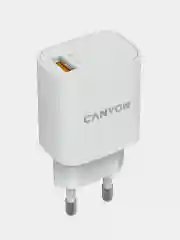 Сетевое зарядное устройство Canyon H-18, 1xUSB, QC3.0, 18W