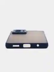 Синий чехол Xiaomi Redmi Note 10 Pro, Редми Нот 10 Про, пластиковый матовый с цветными кнопками