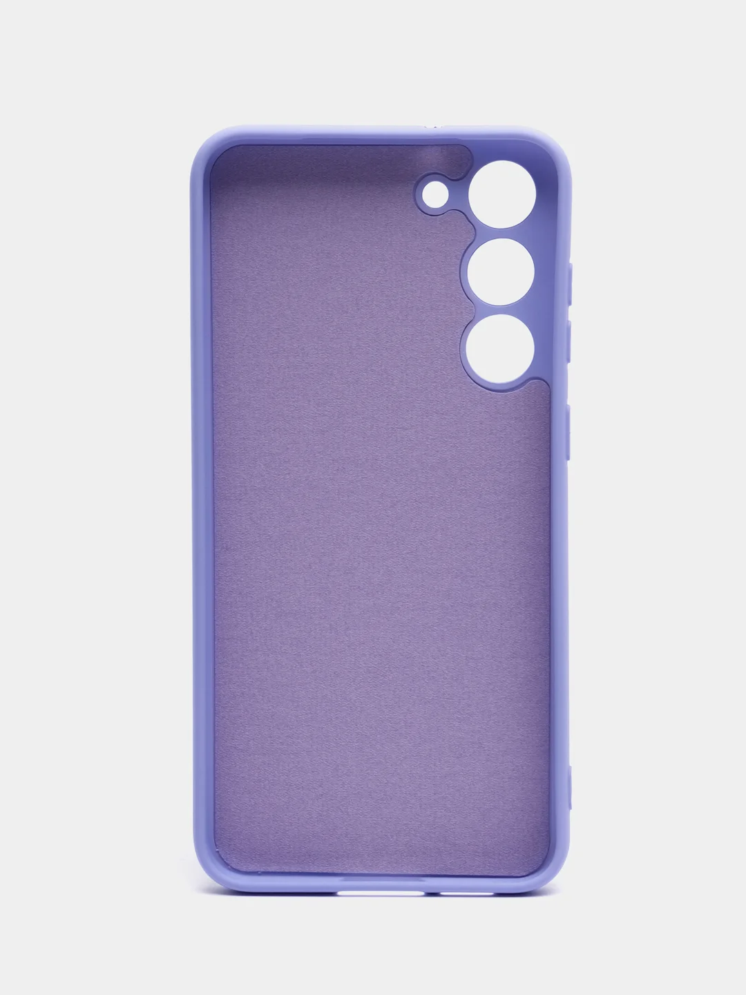 Сиреневый чехол для Samsung Galaxy S23 Plus (Самсунг Галакси С23 Плюс), силиконовый