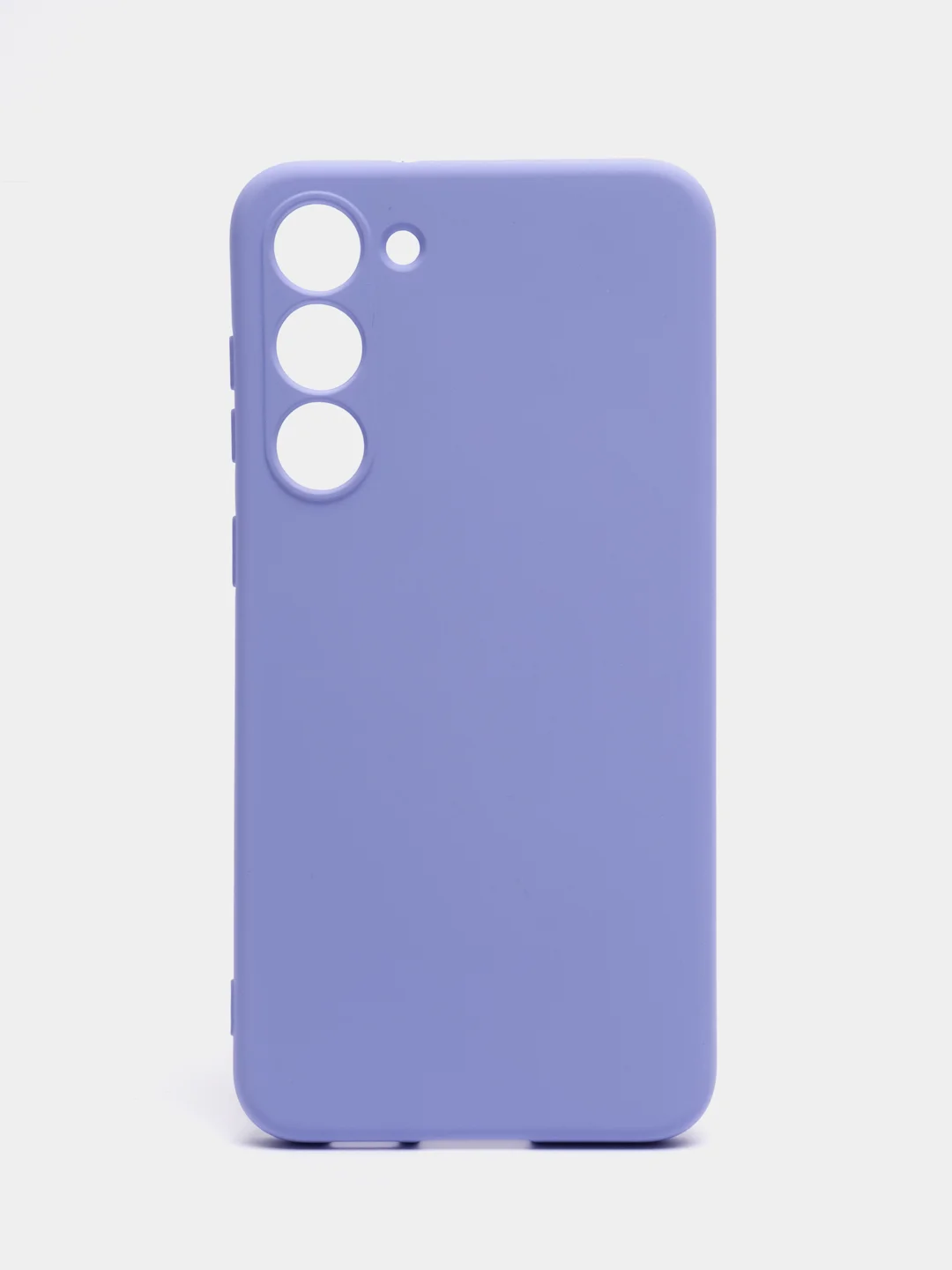 Сиреневый чехол для Samsung Galaxy S23 Plus (Самсунг Галакси С23 Плюс), силиконовый