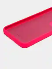 Тёмно-розовый чехол для Samsung Galaxy S23 (Самсунг Галакси С23), силиконовый