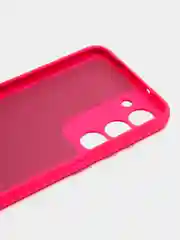 Тёмно-розовый чехол для Samsung Galaxy S23 (Самсунг Галакси С23), силиконовый