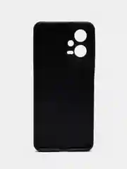 Черный чехол для Xiaomi Poco X5 / Сяоми Поко Х5, силиконовый, под кожу