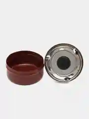 Бордовый пепельница крутящаяся с механизмом
