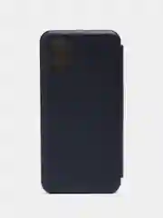 Темно-синий чехол-книжка для Samsung Galaxy A 41, экокожа (Самсунг А 41) A41