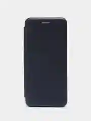 Темно-синий чехол-книжка Huawei Mate 20 Pro, Хуавей Mate 20 про, экокожа