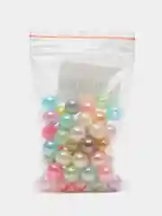 Разноцветный бусины, 8 мм, акриловые, пластиковые, для браслета