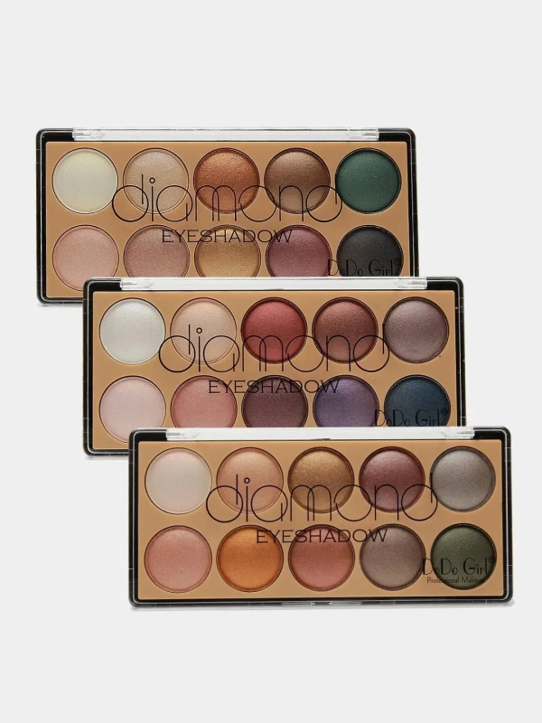 Тени для век DoDo Girl Diamond eyeshadow, 10 цветов