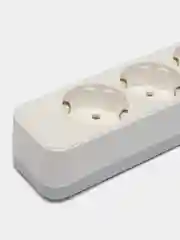 Белый сетевой фильтр-удлинитель Perfeo Power Stream, 5 розеток