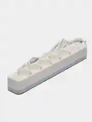 Белый сетевой фильтр-удлинитель Perfeo Power Stream, 5 розеток