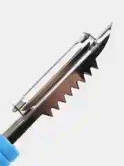 Голубой овощечистка "Польша" 18 см