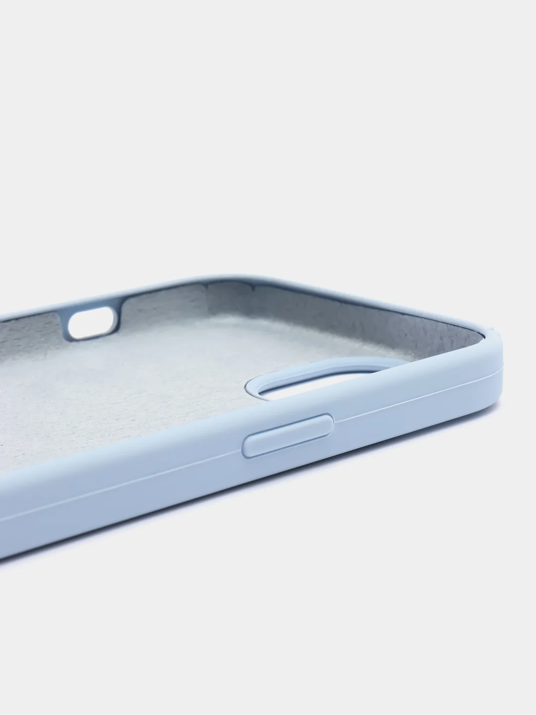 Голубой чехол Silicone Case Iphone 13, 13 Mini, 13 Pro, 13 Pro Max (Айфон)