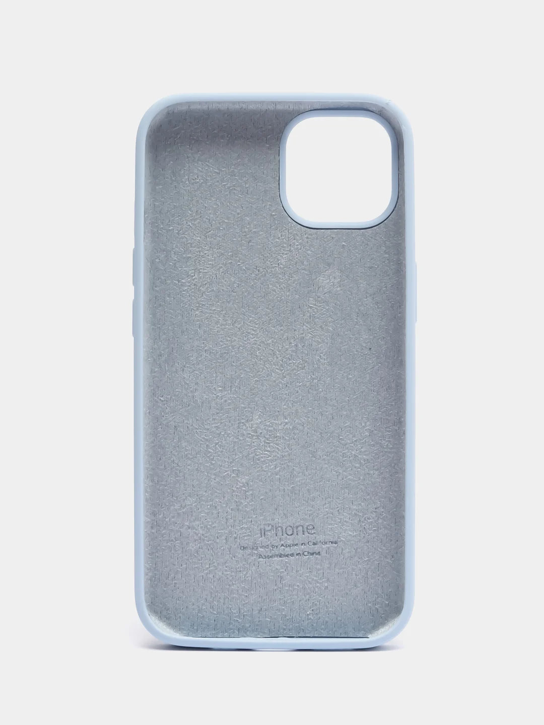 Голубой чехол Silicone Case Iphone 13, 13 Mini, 13 Pro, 13 Pro Max (Айфон)