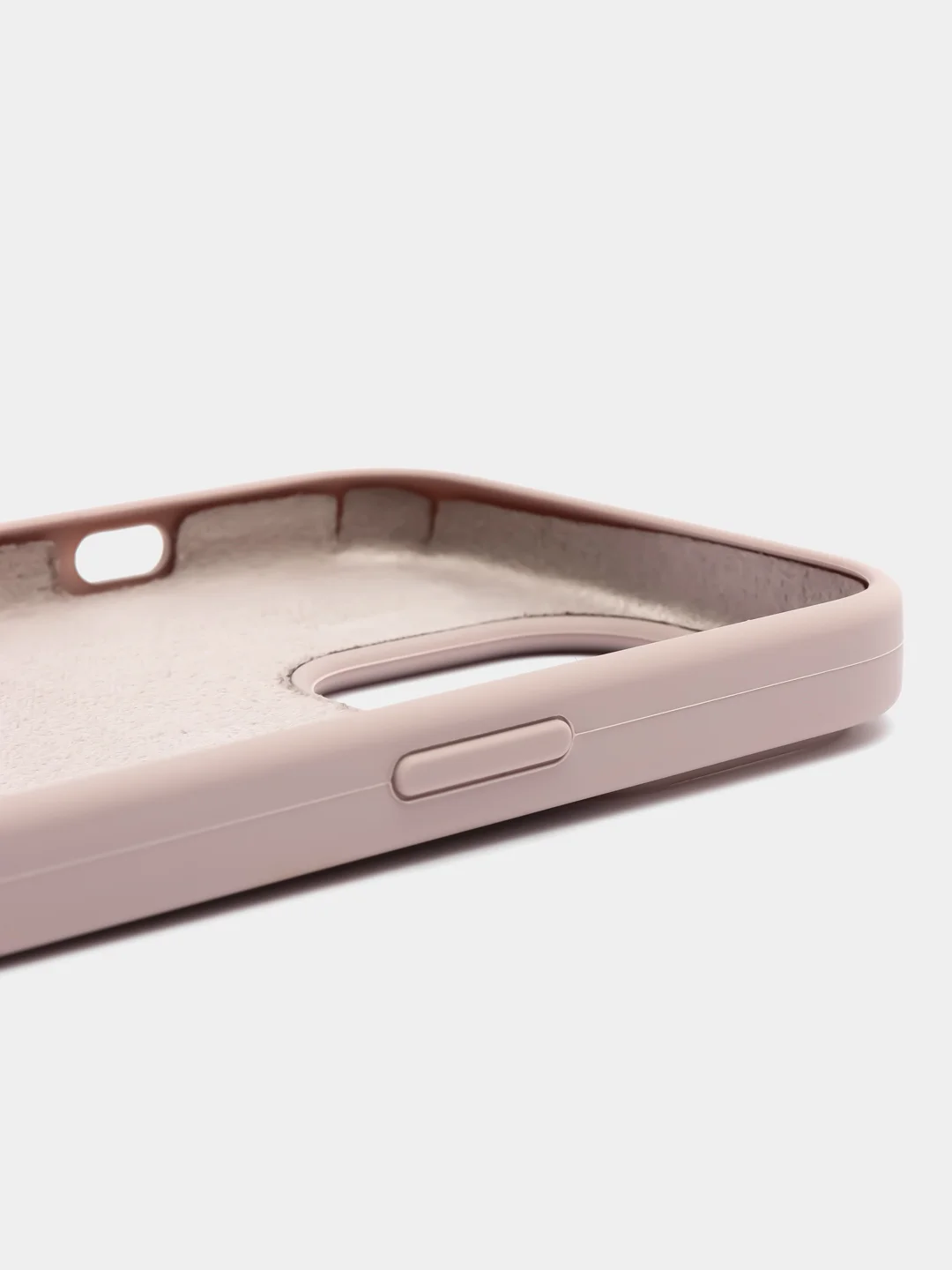 Бежевый меланж чехол Silicone Case Iphone 13, 13 Mini, 13 Pro, 13 Pro Max (Айфон)