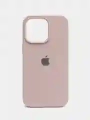 Бежевый меланж чехол Silicone Case Iphone 13, 13 Mini, 13 Pro, 13 Pro Max (Айфон)