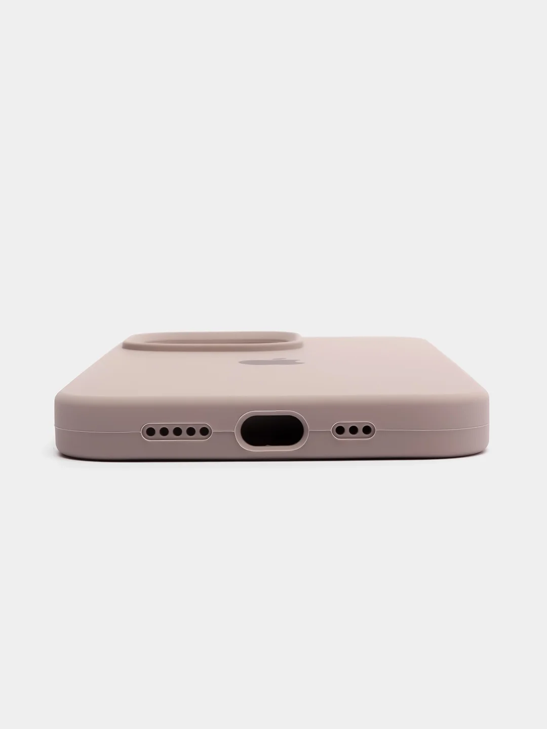 Бежевый меланж чехол Silicone Case Iphone 13, 13 Mini, 13 Pro, 13 Pro Max (Айфон)