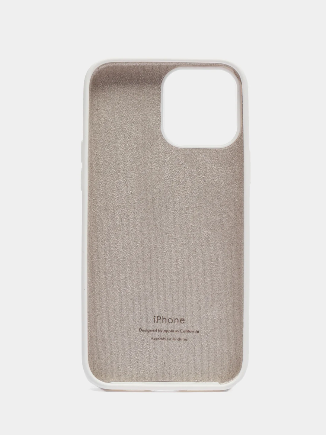 Белый чехол Silicone Case Iphone 13, 13 Mini, 13 Pro, 13 Pro Max (Айфон)