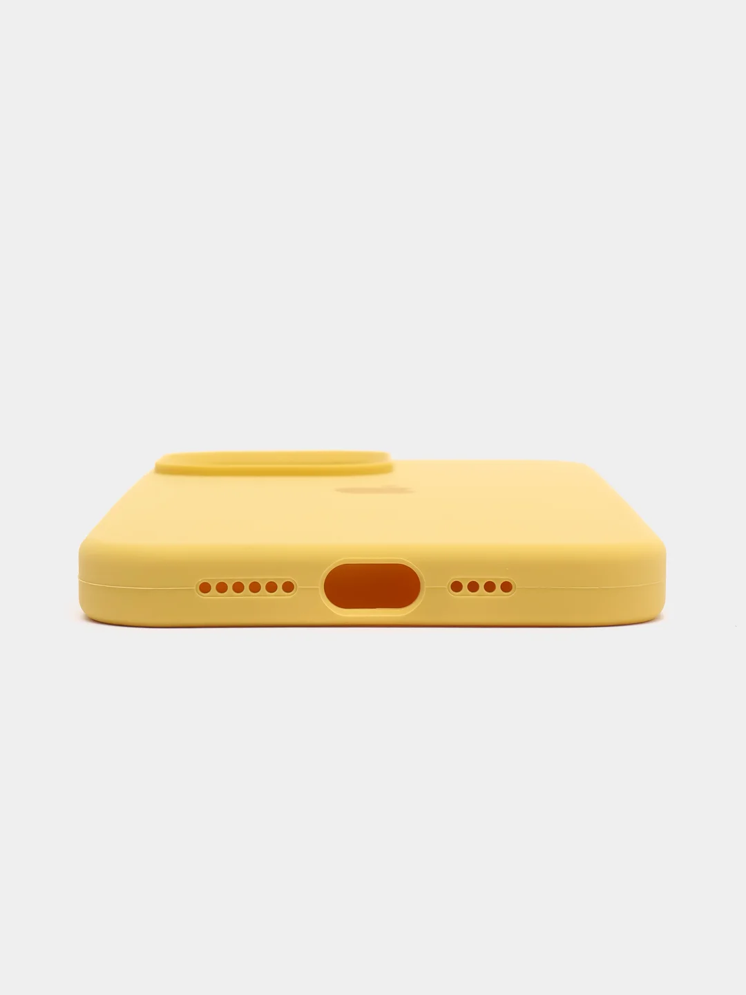 Желтый чехол Silicone Case Iphone 13, 13 Mini, 13 Pro, 13 Pro Max (Айфон)