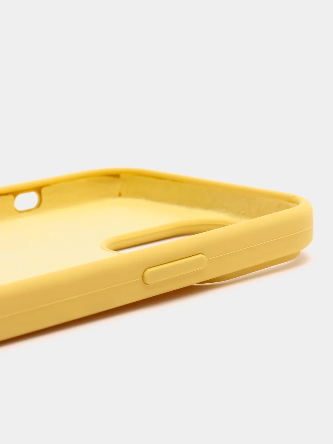 Желтый чехол Silicone Case Iphone 13, 13 Mini, 13 Pro, 13 Pro Max (Айфон)