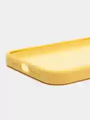 Желтый чехол Silicone Case Iphone 13, 13 Mini, 13 Pro, 13 Pro Max (Айфон)
